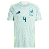 Officiële Voetbalshirt Mexico Edson Alvarez 4 Uit 2024 - Heren